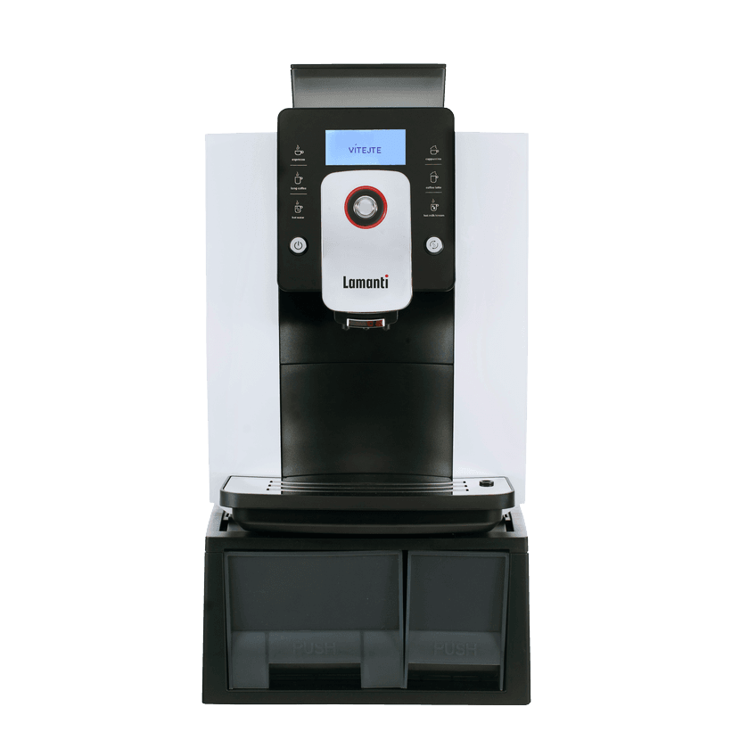 Profesionální plně automatický kávovar Lamanti Spazio 1601 Pro White
